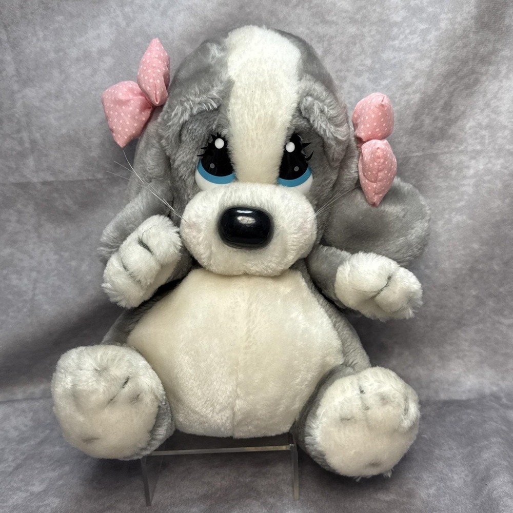 Vintage Applause Sad Sam Honey Puppy Dog Eyes Hand Puppet Plush VGUC Rare